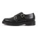 SOLOVAIR ソロヴェアー DOUBLE BUCKLE MONK SHOE ダブル バックル モンクシュー S0-157 ブラックハイシャイン