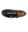 SOLOVAIR ソロヴェアー DOUBLE BUCKLE MONK SHOE ダブル バックル モンクシュー S0-157 ブラックハイシャイン