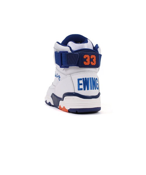 アトモス×ユーイング アスレチックス 33HI ホワイト　ewing×atoms EWING 33 HI White/Black/Silver（ユーイング 33 ハイ-ホワイト