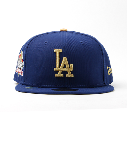 ドジャース キャップ 帽子 NEW ERA ニューエラ 2025 ゴールド