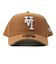 【海外限定 日本未発売】ドジャース キャップ 帽子 NEW ERA ニューエラ 9FORTY A-Frame Los Angeles Dodgers UPSIDE DOWN ライトブロンズ