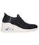 SKECHERS スケッチャーズ SLIP-INS スリップインズ ウノ ウェッジ キッキング ニット 177523 BLK OFWT