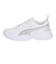 PUMA プーマ ウィメンズ シリア モード グリッター 405082-01 ホワイト/シルバー
