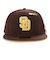 【海外限定 日本未発売】サンディエゴ パドレス キャップ 帽子NEW ERA ニューエラ 59FIFTY Day 2025 ブラウン