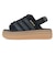 adidas アディダス GAZELLE BOLD SANDAL W ガゼル ボールド サンダル ウィメンズ HQ4688 ブラック/ブラック/ゴールド