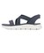 SKECHERS スケッチャーズ SLIP-INS スリップインズ ゴーウォーク フレックス サンダル グリマーアップ 141489-NVY ネイビー