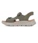 SKECHERS スケッチャーズ SLIP-INS スリップインズ ゴーウォーク フレックス サンダル イージー エントリー 229210 BKLM OLV