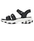 SKECHERS スケッチャーズ SLIP-INS スリップインズ ディーライツ サンダル クラシック キャッチ 163651 BLK RAS