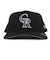 【海外限定 日本未発売】NEW ERA ニューエラ コロラド・ロッキーズ キャップ 帽子 9SEVENTY Colorado Rockies ブラック