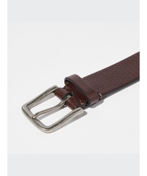イタリアンレザーヴィンテージナローベルト｜ユニクロの通販｜&mall