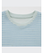エアリズムコットンTシャツ（ボーダー・半袖）