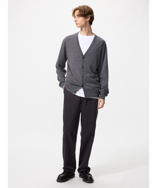 メリノVネックカーディガン｜ユニクロの通販｜&mall（アンド
