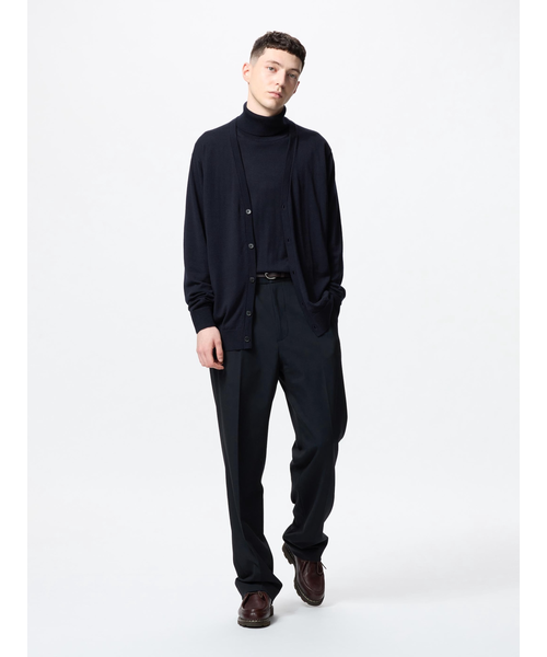 メリノVネックカーディガン｜ユニクロの通販｜&mall（アンド