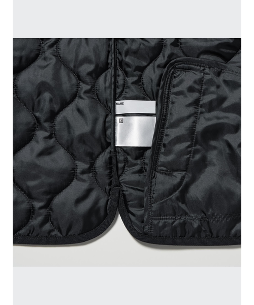 【未使用品】 UNIQLO U　ウォームパデットピーコート　ブラック　S ユニクロ公式 | ウォームパデットピーコート