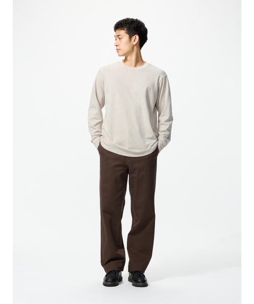 ソフトタッチクルーネックTシャツ｜ユニクロの通販｜&mall