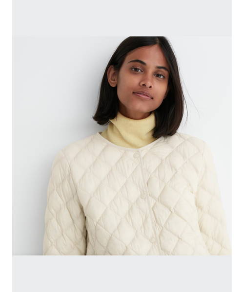 UNIQLO:C ウォームパデッドオーバーサイズコートキルティング ユニクロ公式 | パフテックオーバーサイズキルトコートのレビュー