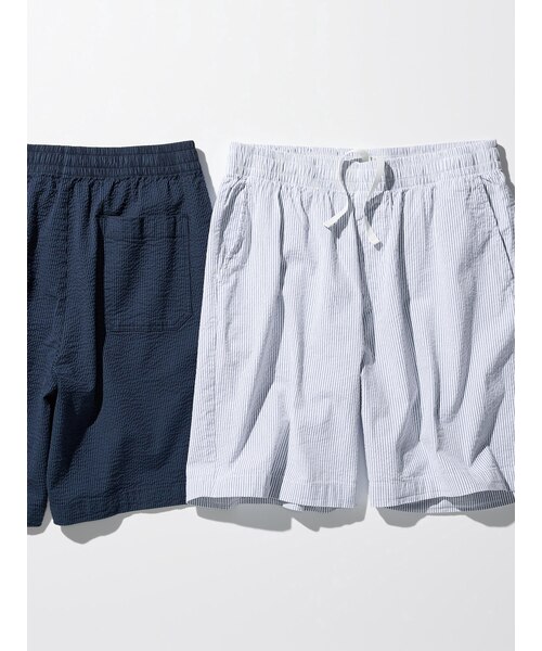 ストレッチイージーショーツ/シアサッカー｜ユニクロの通販｜&mall