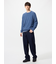 カシミヤクルーネックセーター