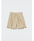 GIRLS リネンブレンドイージーショートパンツ