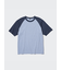 オーバーサイズラグランTシャツ（5分袖）