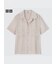 シアーコットンストライプシャツ（半袖）