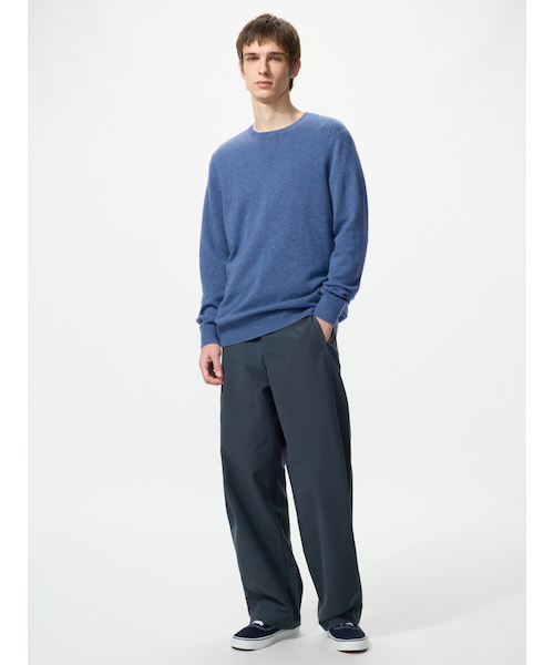 カシミヤクルーネックセーター｜ユニクロの通販｜&mall（アンドモール