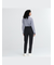 ヒートテックスリムストレートパンツ（ストライプ）