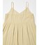 クリンクルコットンキャミソールワンピース