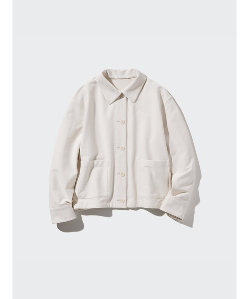 ジャージーリラックスジャケット｜ユニクロの通販｜&mall（アンド