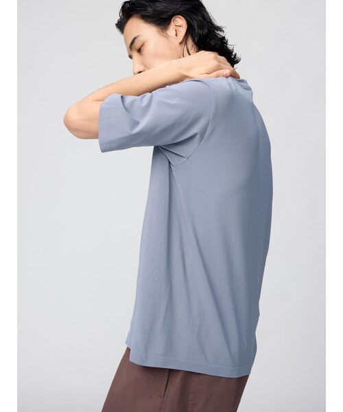 ドライEXクルーネックTシャツ｜ユニクロの通販｜&mall（アンドモール