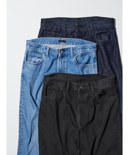 epa エパ　ワイドストレートジーンズ　完売品！美品★サイズ26 epa ワイドストレートジーンズ 26インチ
