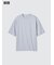 エアリズムコットンオーバーサイズTシャツ/5分袖