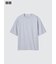 エアリズムコットンオーバーサイズTシャツ/5分袖
