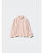 GIRLS ヒートテックリブハイネックTシャツ