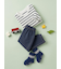 リラックスフィットレギンス/デニムライク/10分丈