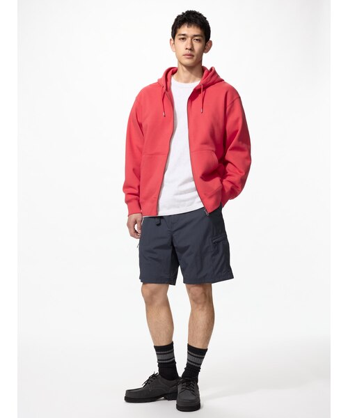 スウェットフルジップパーカ｜ユニクロの通販｜&mall（アンドモール