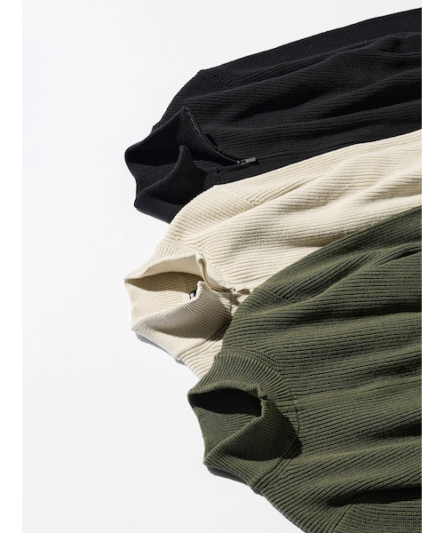 ミドルゲージフルジップセーター｜ユニクロの通販｜&mall