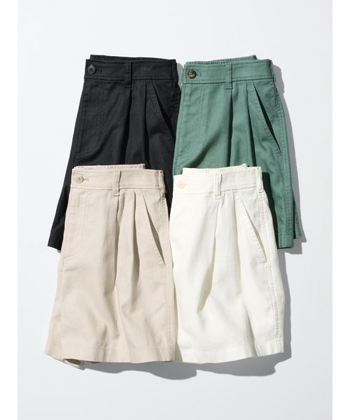 リネンコットンショートパンツ｜ユニクロの通販｜&mall（アンド