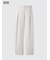 タックワイドパンツ