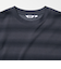 エアリズムコットンオーバーサイズボーダーTシャツ