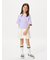 GIRLS エアリズムコットンクロップドTシャツ