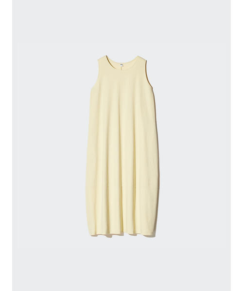 todayful ジャージバルーン ワンピース美品 新品・匿名】UNIQLO ジャージーバルーンワンピース 3XL ブルー