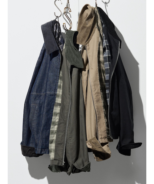 ジップアップショートブルゾン｜ユニクロの通販｜&mall（アンドモール