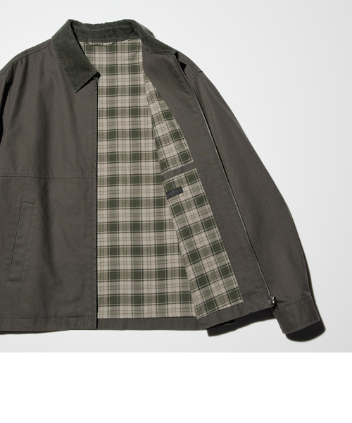 UNIQLO U ジップアップショートブルゾン ユニクロ公式 | ジップアップショートブルゾン