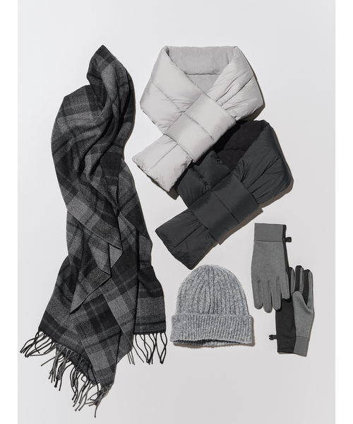 ヒートテックライニングパデッドマフラー｜ユニクロの通販｜&mall