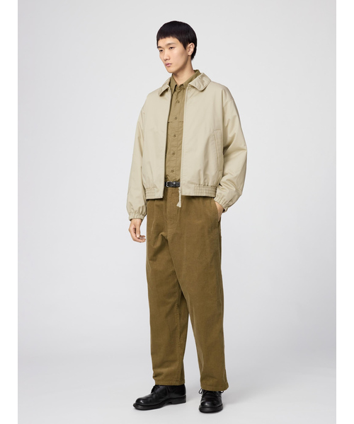 新品未使用タグ付き パフテックショートブルゾン オリーブ M ユニクロ公式 | パフテックショートブルゾン