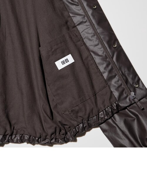 【UNIQLO】コーティングショートブルゾン　XXL コーティングショートブルゾン」の着用コーディネート| ユニクロ公式