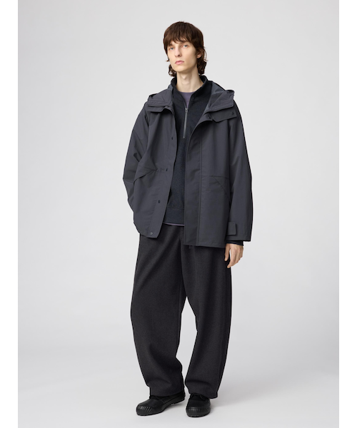 ブロックテックユーティリティパーカ｜ユニクロの通販｜&mall