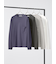 クルーネックTシャツ/長袖