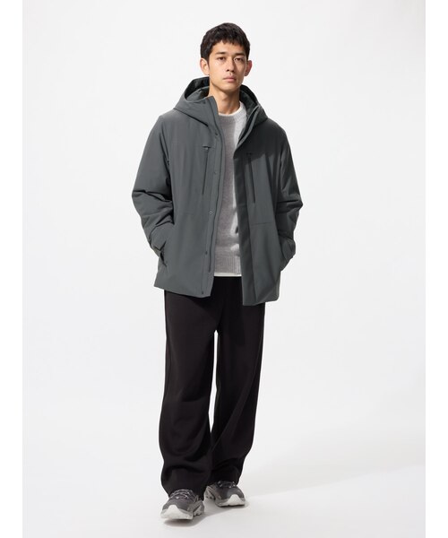 ハイブリッドダウンパーカ｜ユニクロの通販｜&mall（アンドモール